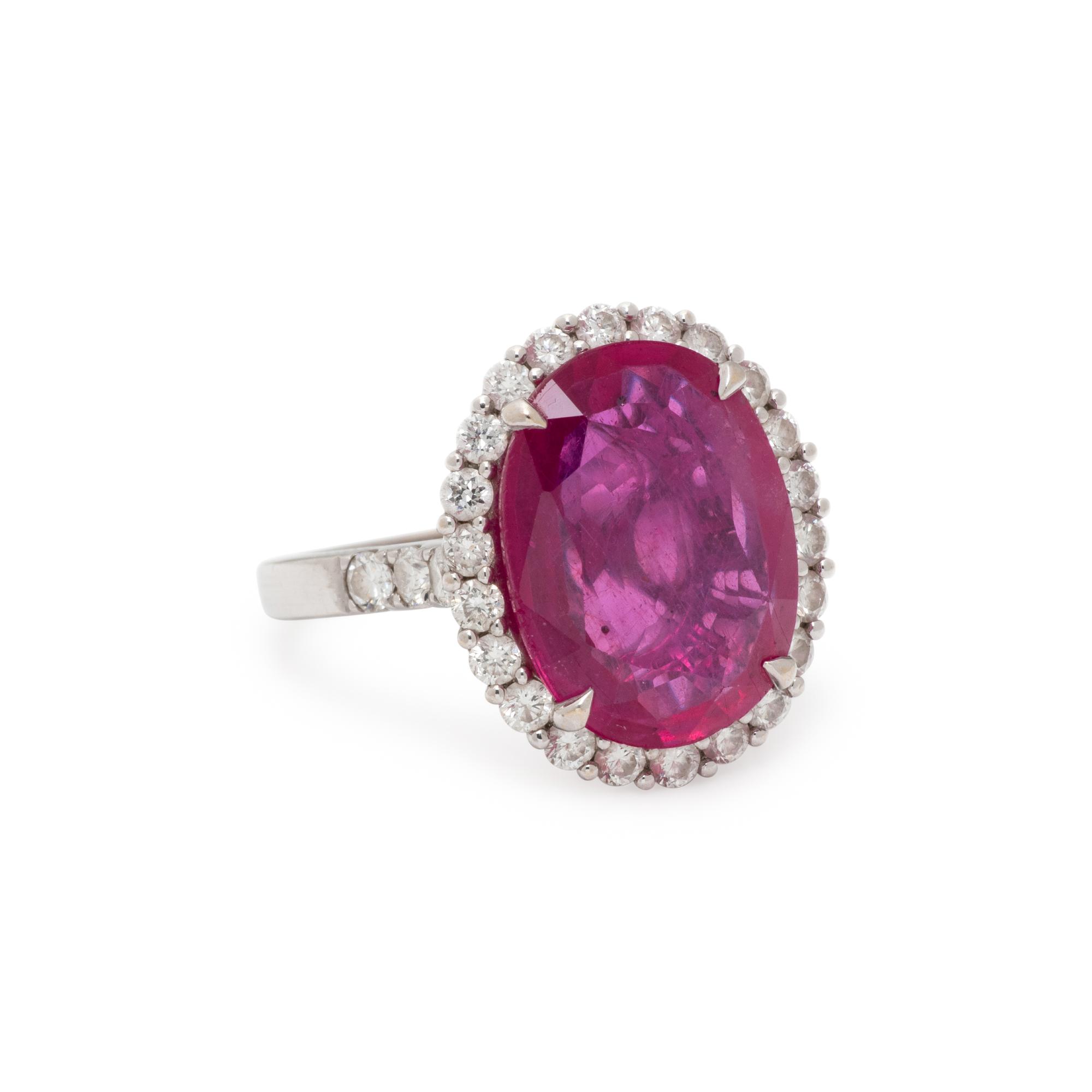 COMPOSITE GEMSTONE AND DIAMOND RING