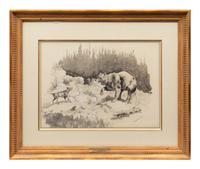 The Bear-Trap (Trapped in the Wilderness) , 1892