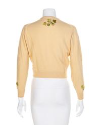 An Isabel Vintage Beige Cardigan, 1950-60s No size label