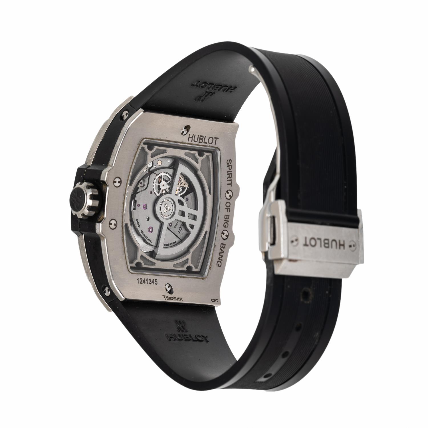 Hublot, Ref. 647.NX.1137.RX, Titanium 'Spirit of Big Bang' Watch with Moonphase and Date