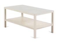 A White Painted Two-Tier Cocktail Table