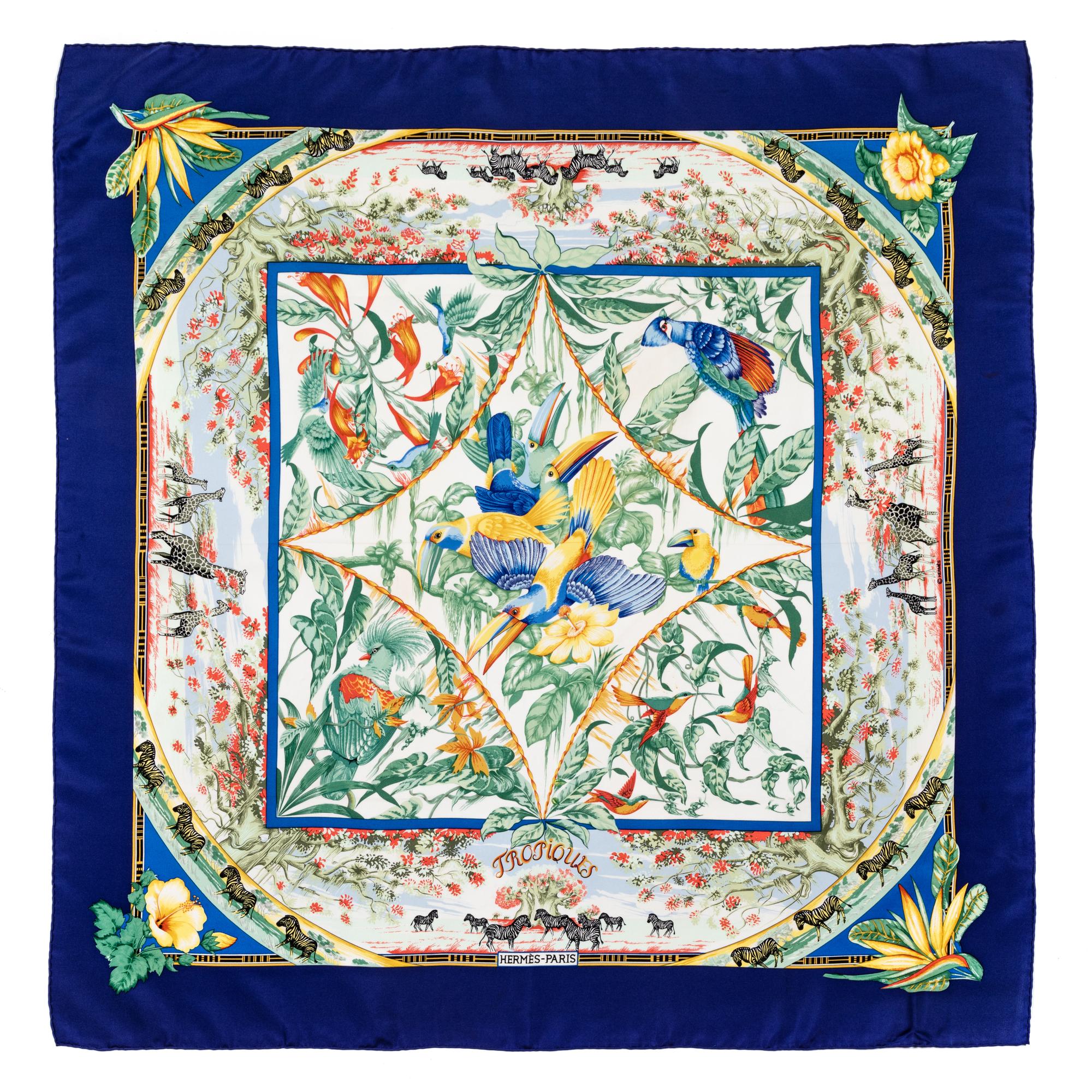 Hermès 90cm Silk Scarf