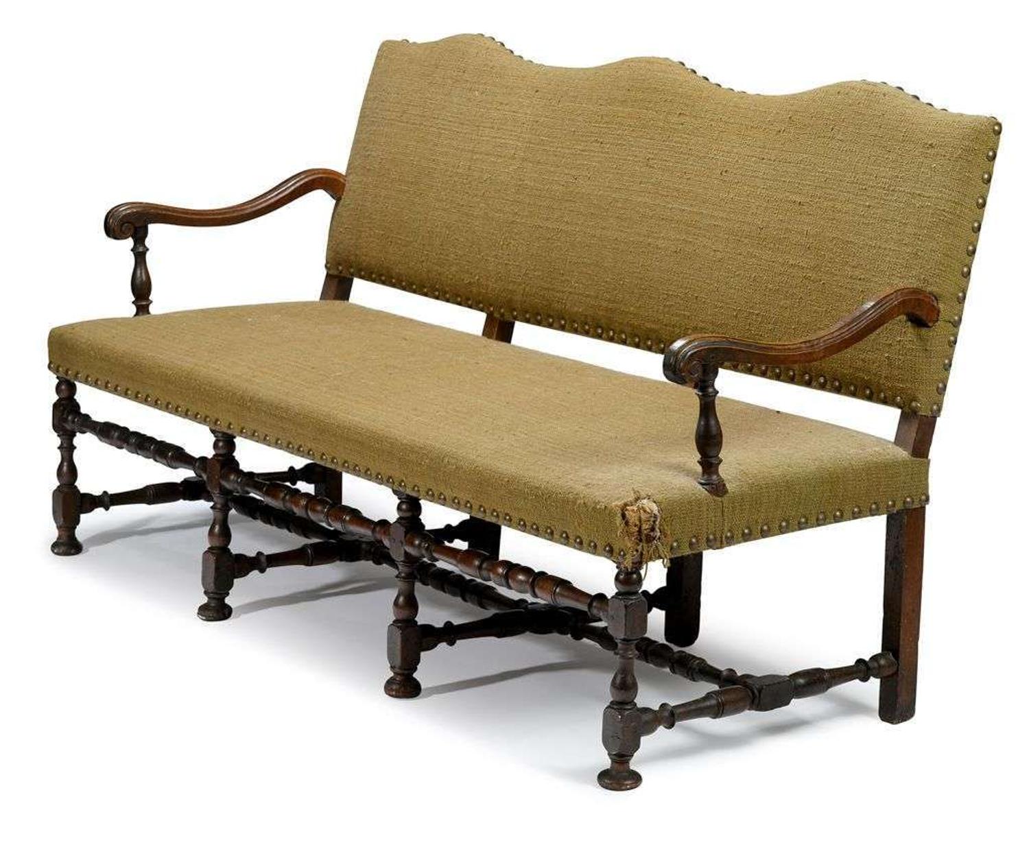 Willam and Mary-style sofa 19th century