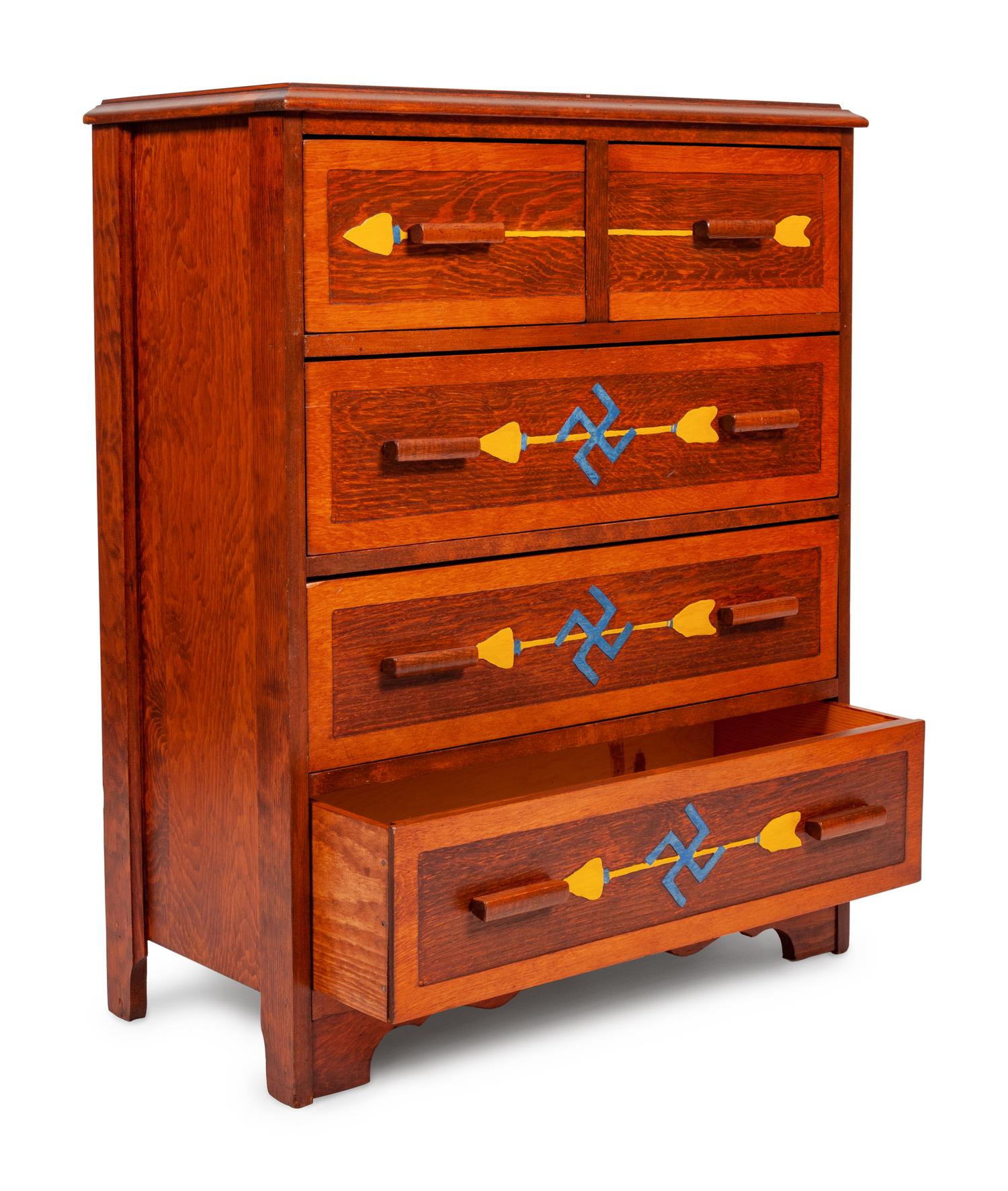 Four Drawer Pine Chest
