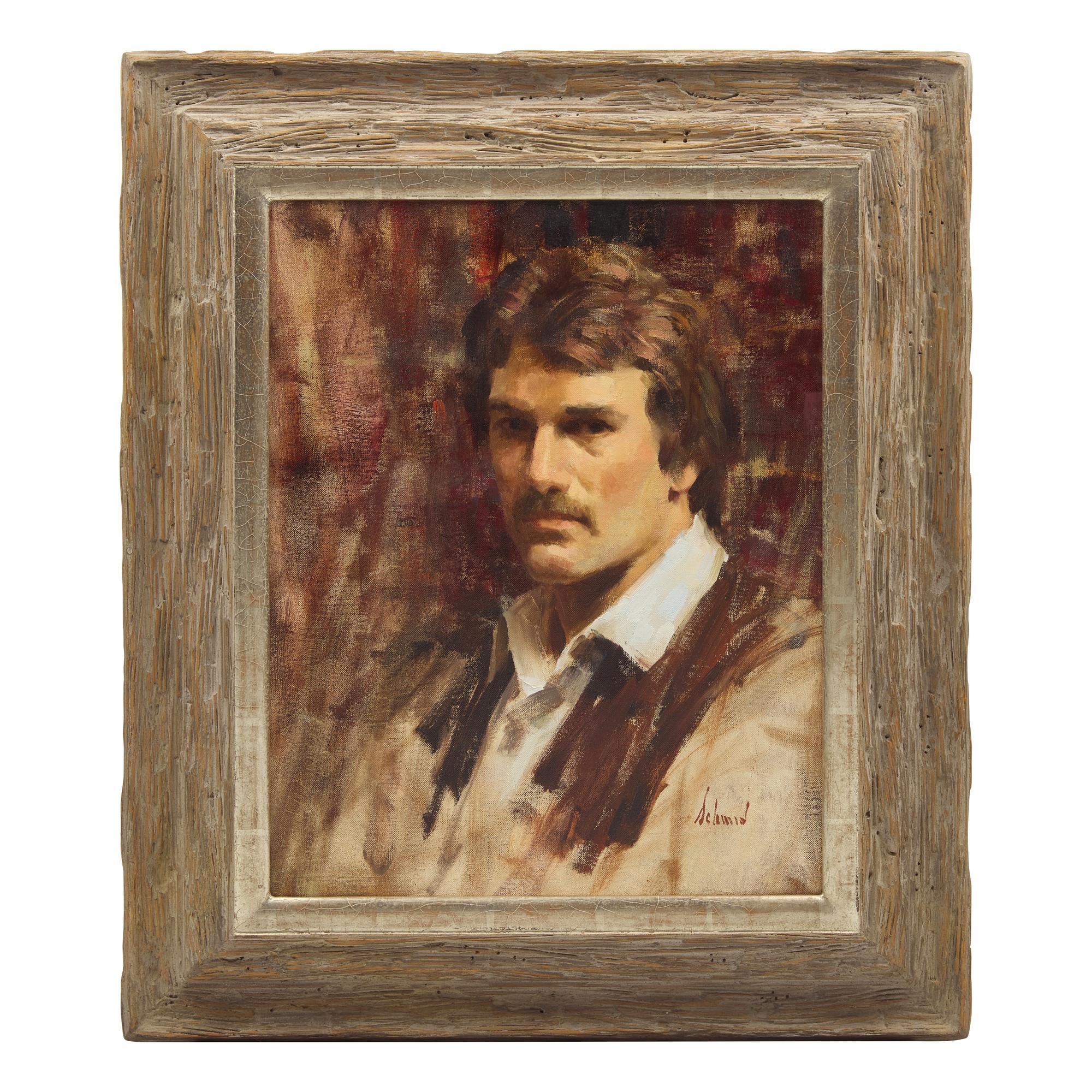 Richard Alan Schmid (American, 1934–2021) — Portrait of David Dickenson , 1977