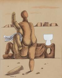Mario Carreno, (Cuban, 1913-1999), Torso, 1973