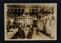 Nine Photographs Depicting Storefronts and Various Interiors