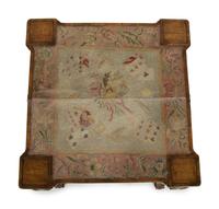 A George II Style Walnut Flip-Top Game Table