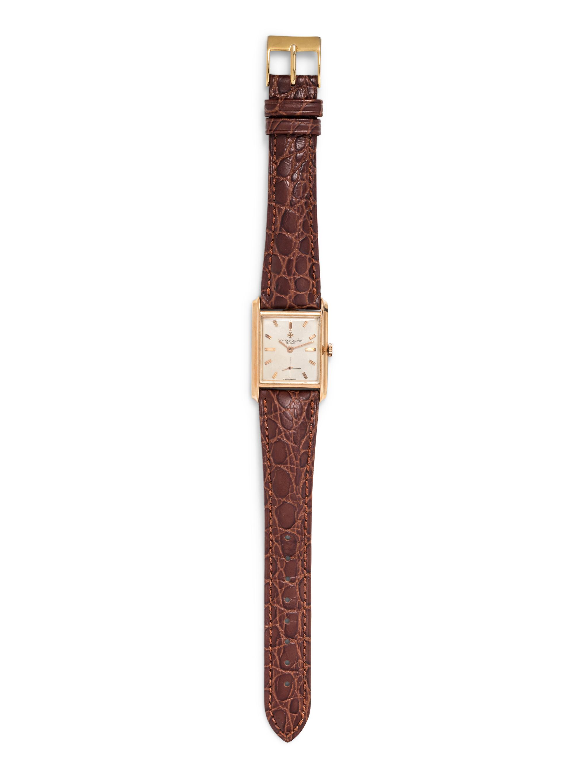 VACHERON CONSTANTIN, VINTAGE, 18K PINK GOLD REF. 6249 WRISTWATCH