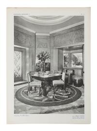 [ARCHITECTURE & DESIGN]. DUFRENE, Maurice. Ensembles Mobiliers. Exposition Internationale 1925. Paris: Editions Charles Moreau, 1926.