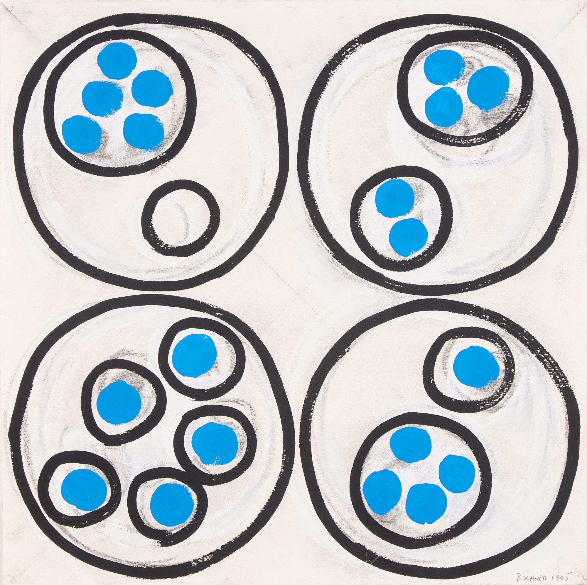 Five by Four (Blue): Study, 1995