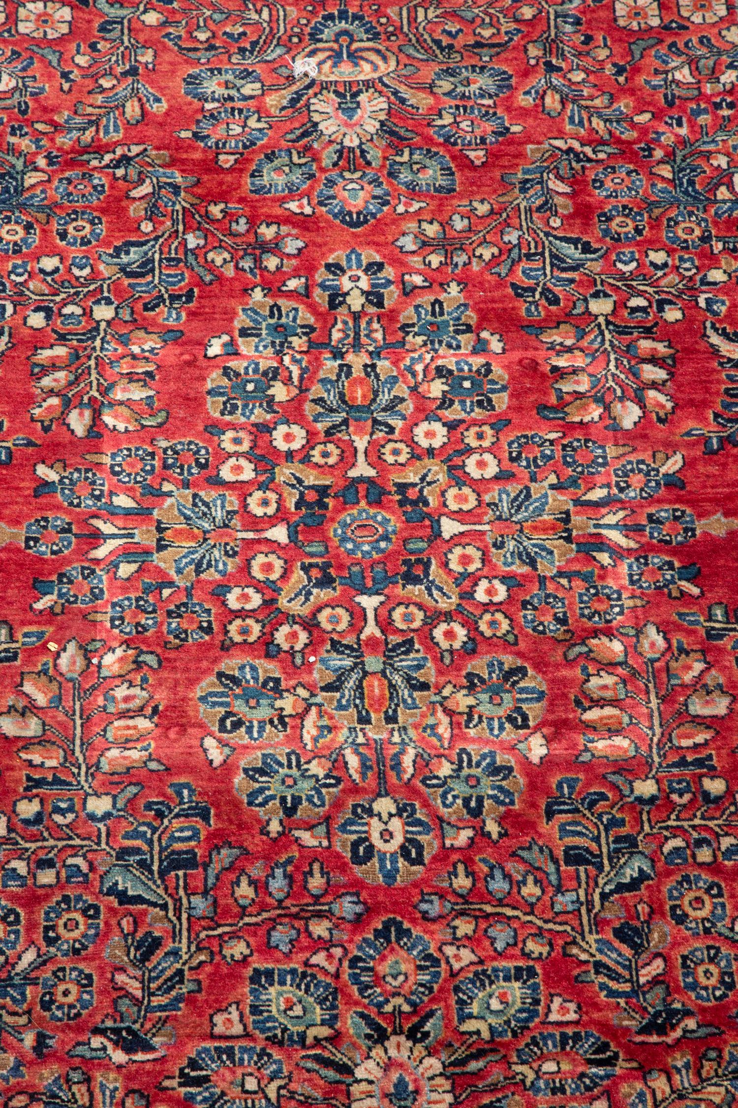 A Sarouk Wool Rug