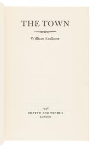FAULKNER, William (1897-1962). A group of FIRST ENGLISH EDITIONS or later American printings of Faulkner's works, comprising: