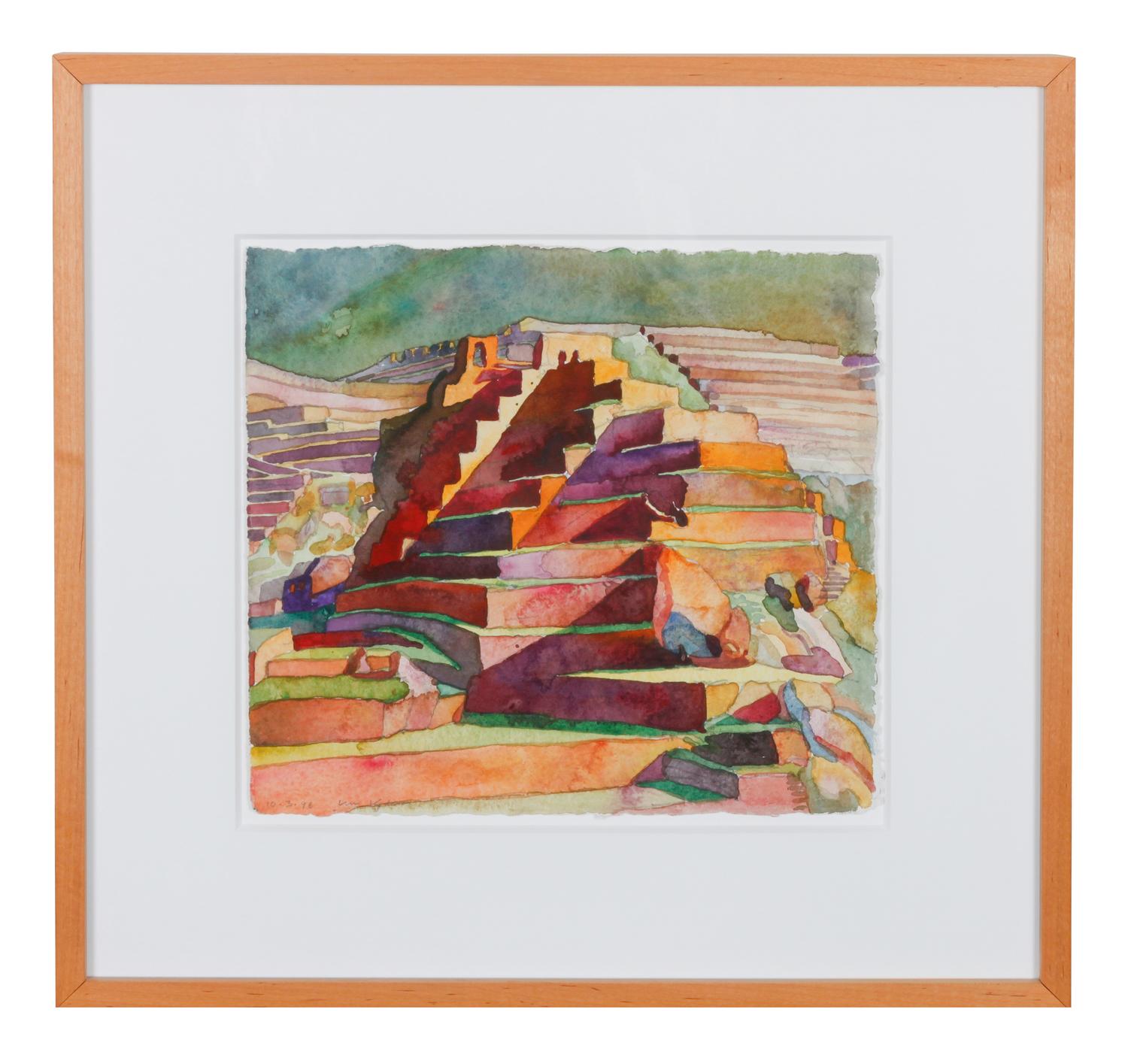 Intiwatana Hill and Southern Terraces, 1996