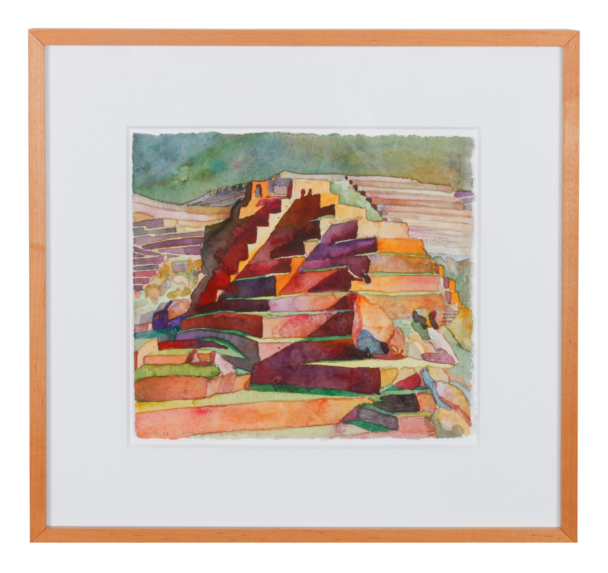 Intiwatana Hill and Southern Terraces, 1996