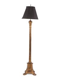 An Italian Giltwood Floor Lamp