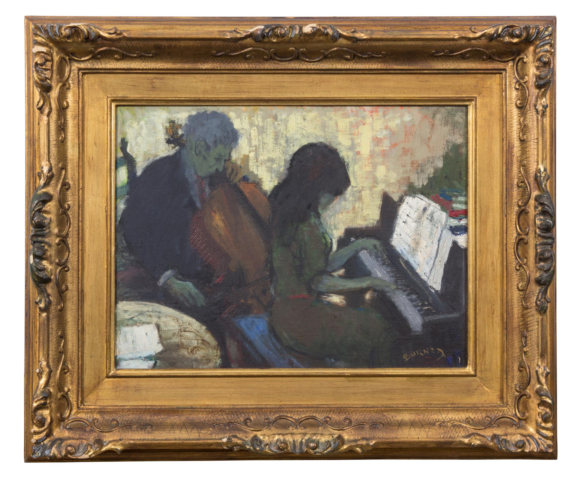 Louis Burnett, (American, 1907-1999), The Concert, c. 1963