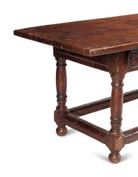 An Italian Baroque Walnut Table