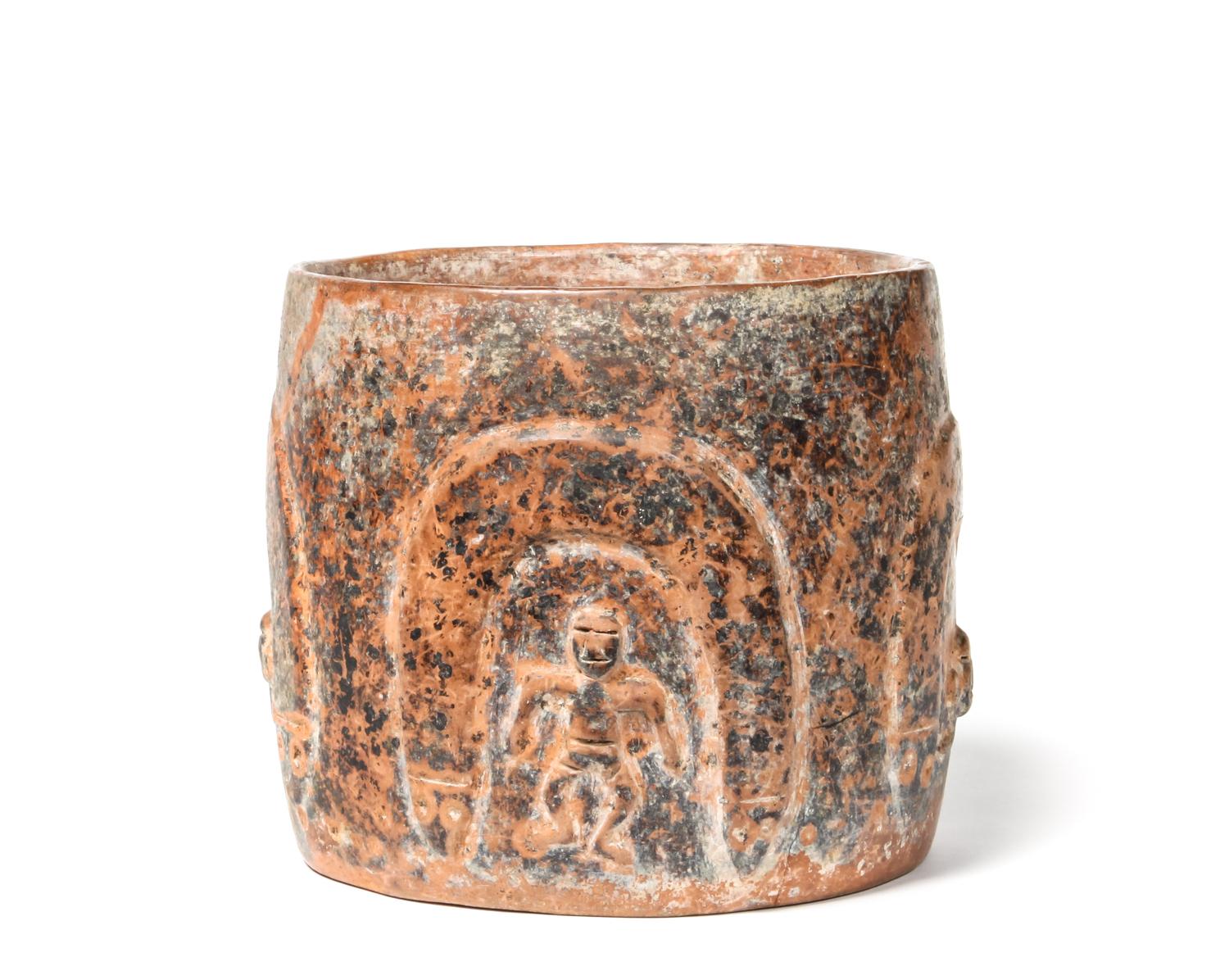 Colima Effigy Vessel Height 7 x diameter 7 inches