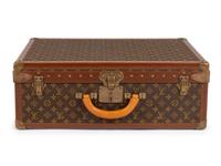 Louis Vuitton Alzer 70 Hard Side Suitcase in Monogram Canvas, Mid 20th Century