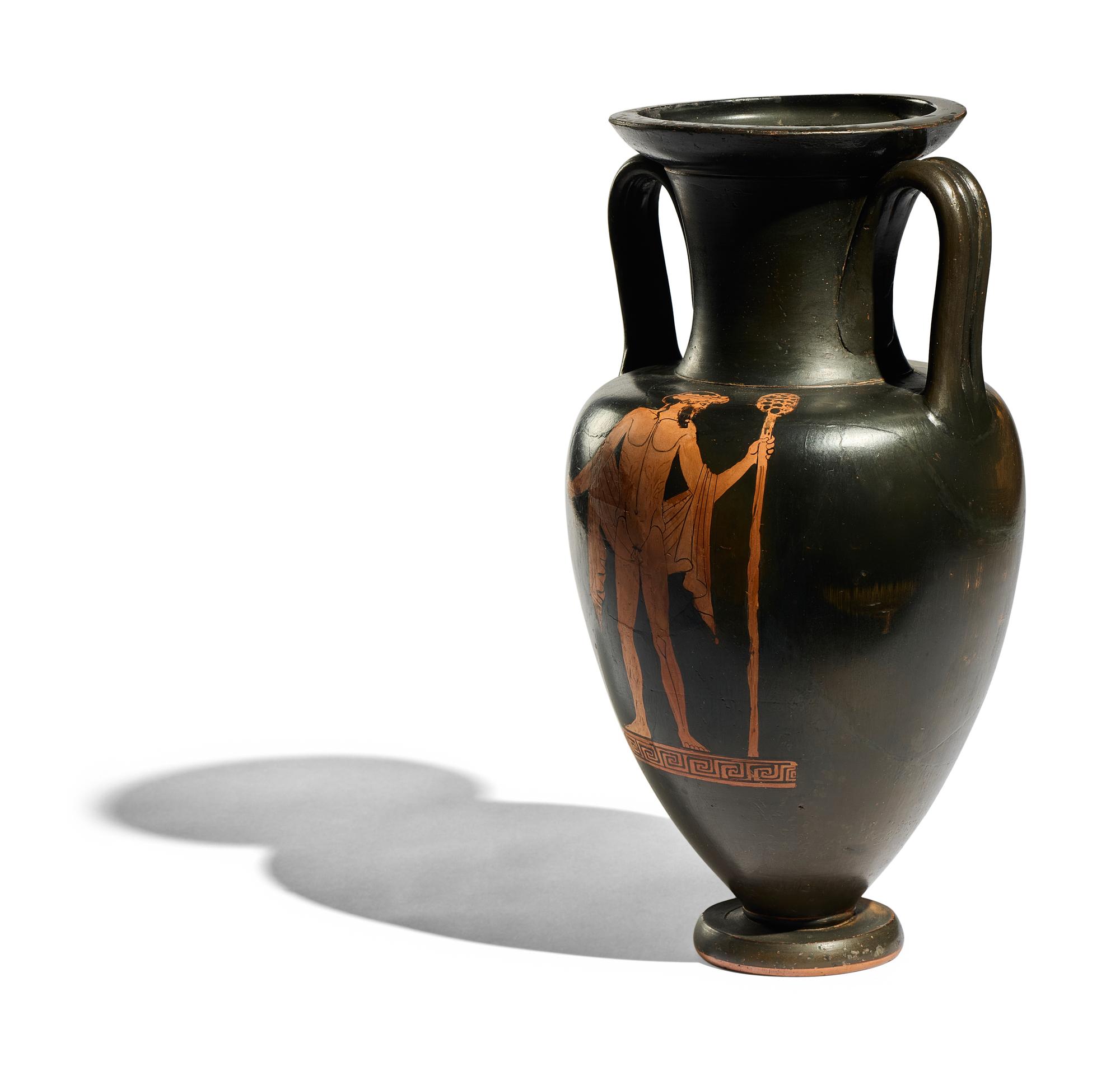 An Attic Red-Figured Nolan Amphora