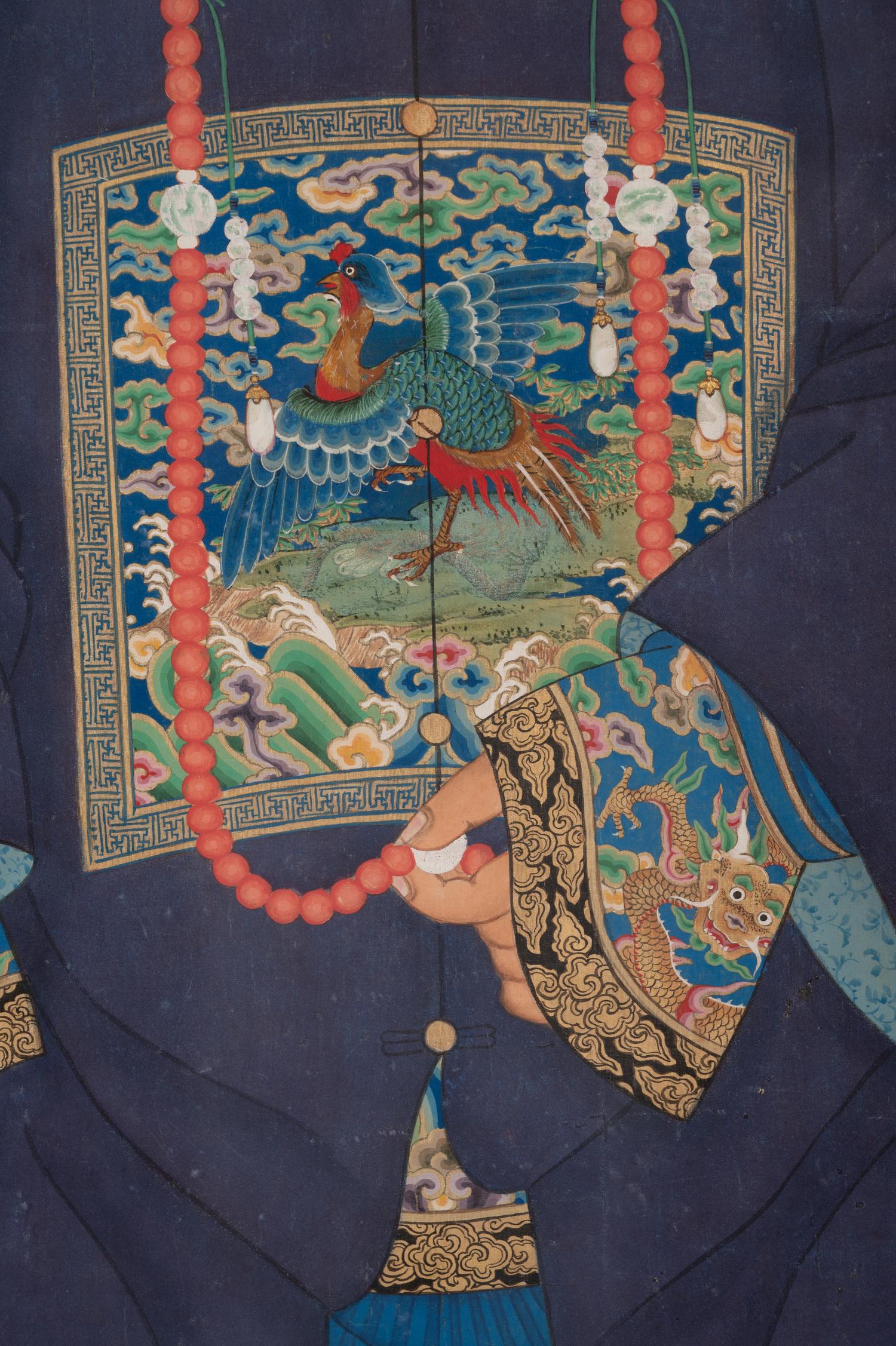 A Large Chinese Ancestor Portrait