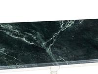 An Italian Baroque Style Painted Faux Marble-Top Console Table