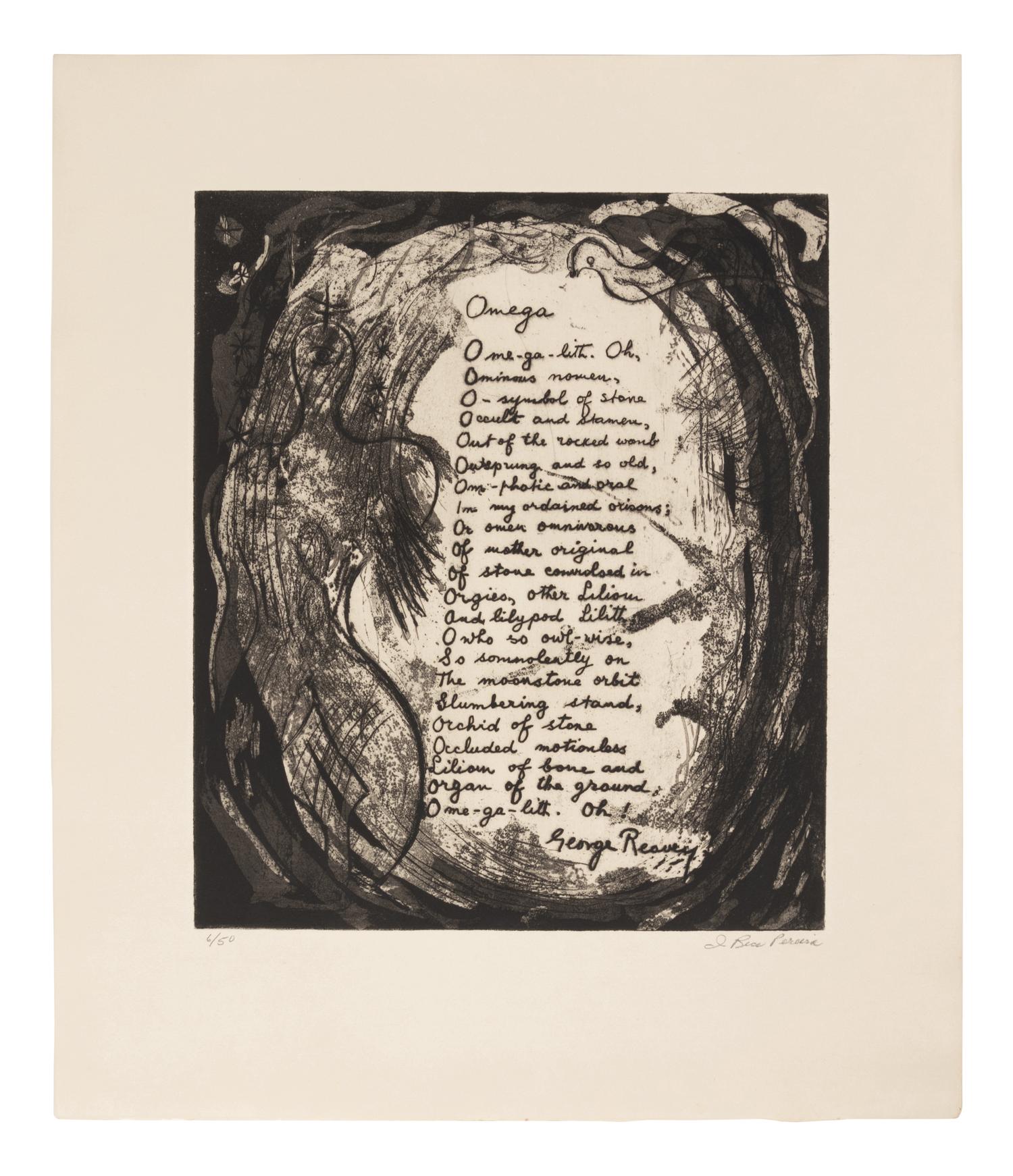 21 Etchings and Poems (complete portfolio of 21)
