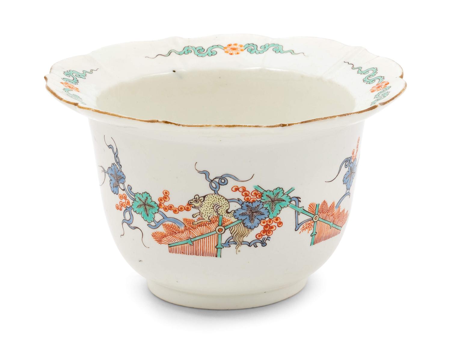 A Chantilly Porcelain Kakiemon Style Bowl — 18TH CENTURY