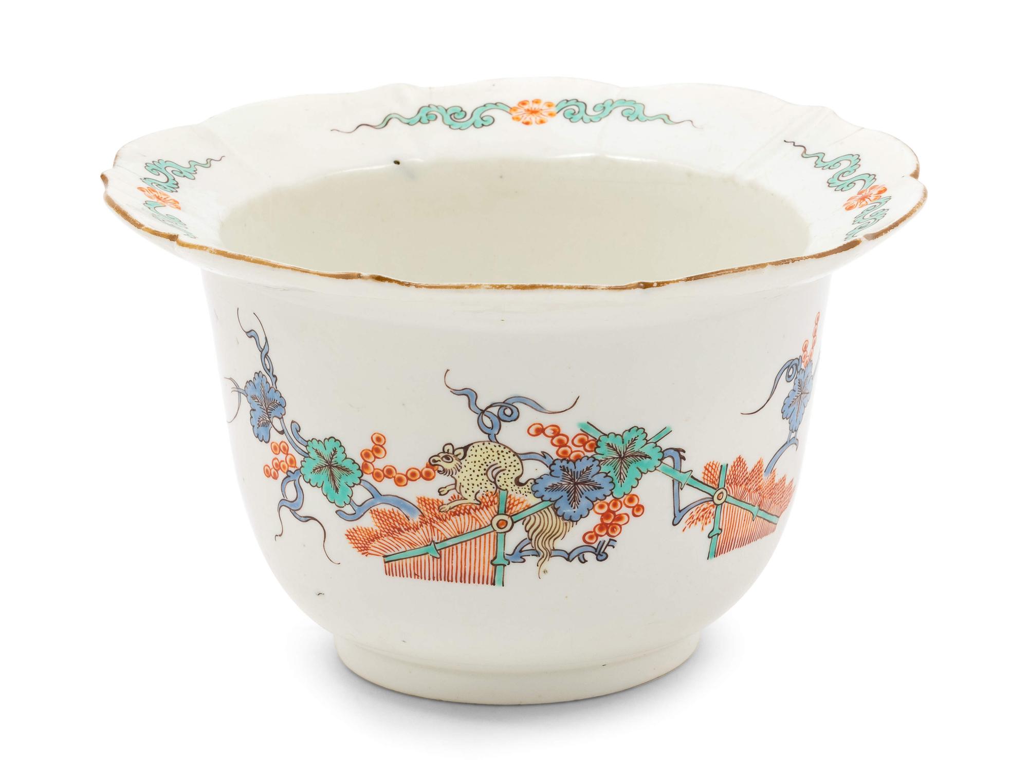 A Chantilly Porcelain Kakiemon Style Bowl — 18TH CENTURY