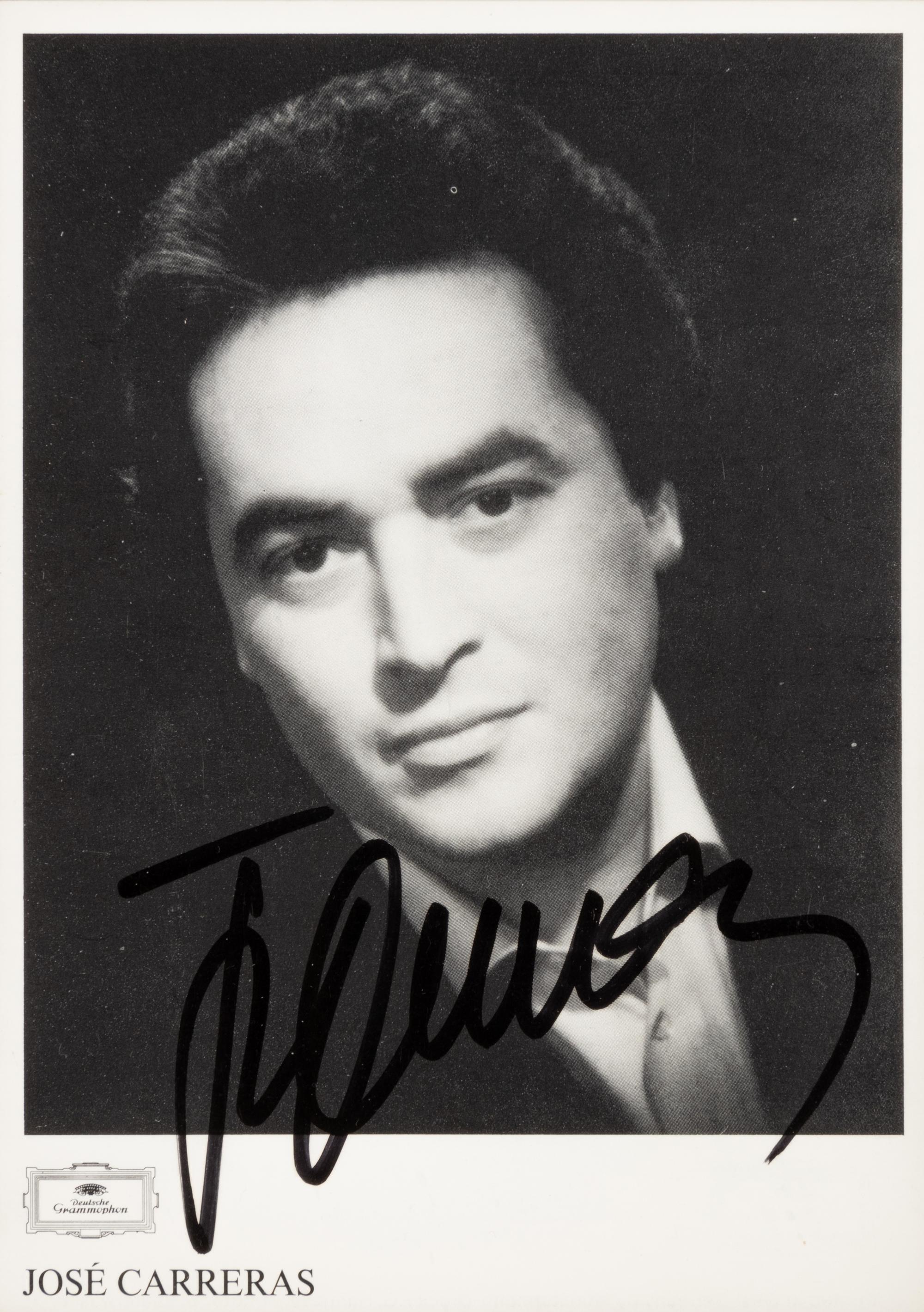 [20TH-CENTURY OPERA SINGERS]. A group of 6 signed photographs of opera singers from the 1970s-1990s, comprising images of: