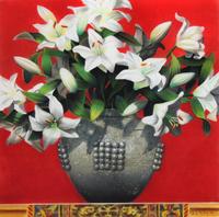 James Jensen 48 x 48 inches — (American, b. 1963)