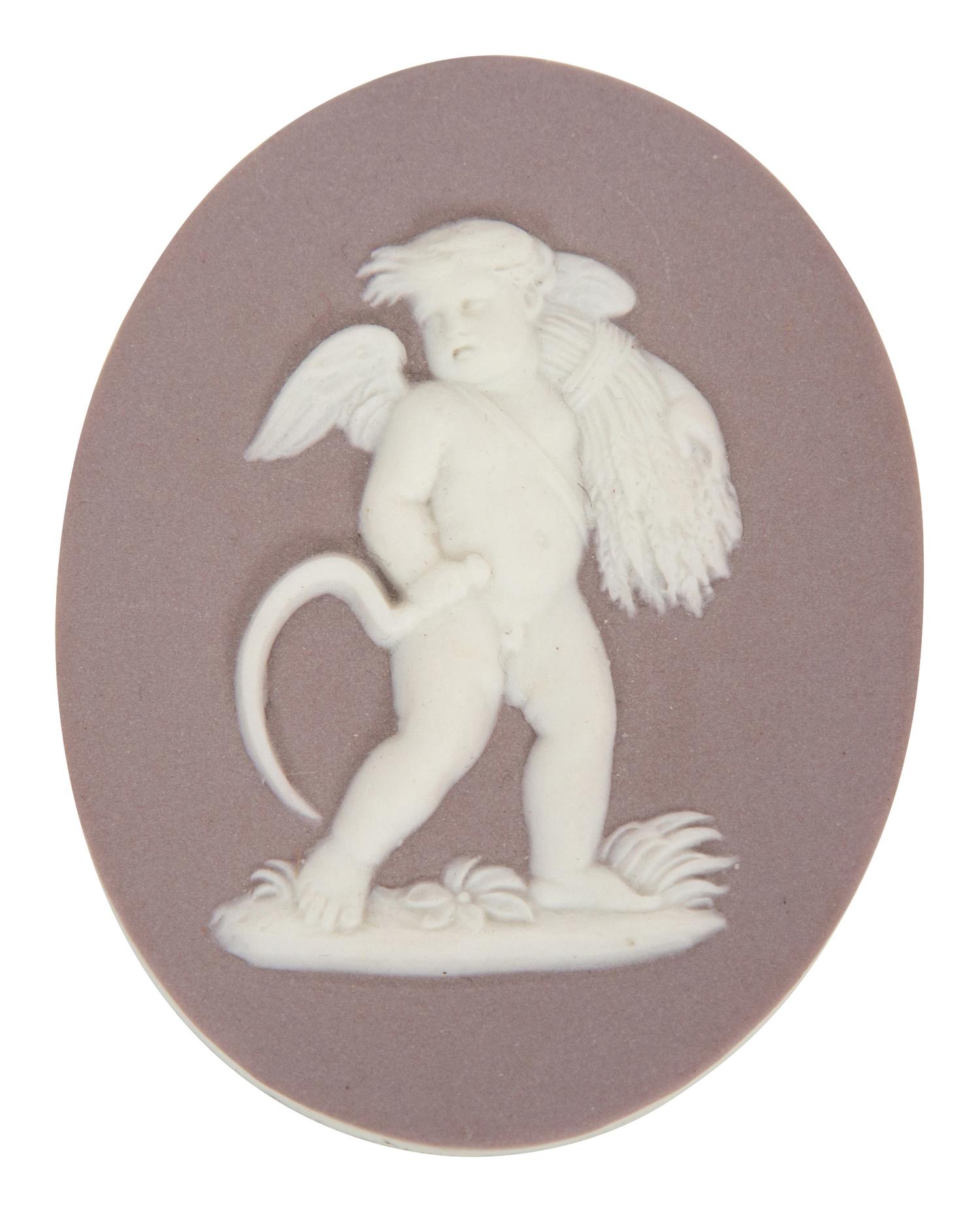 Seven Wedgwood Jasperware Oval Plaques