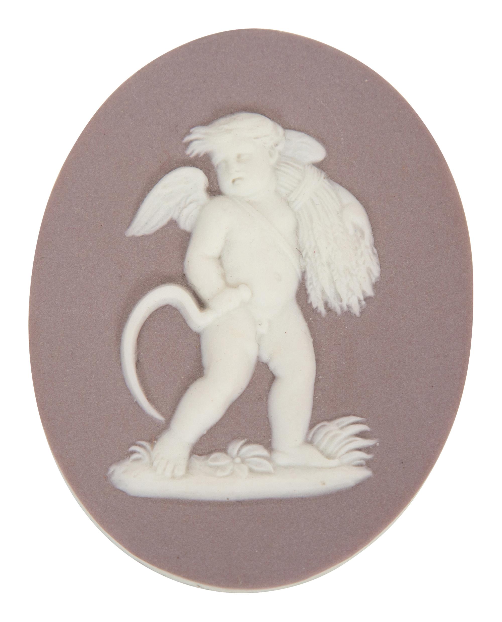 Seven Wedgwood Jasperware Oval Plaques
