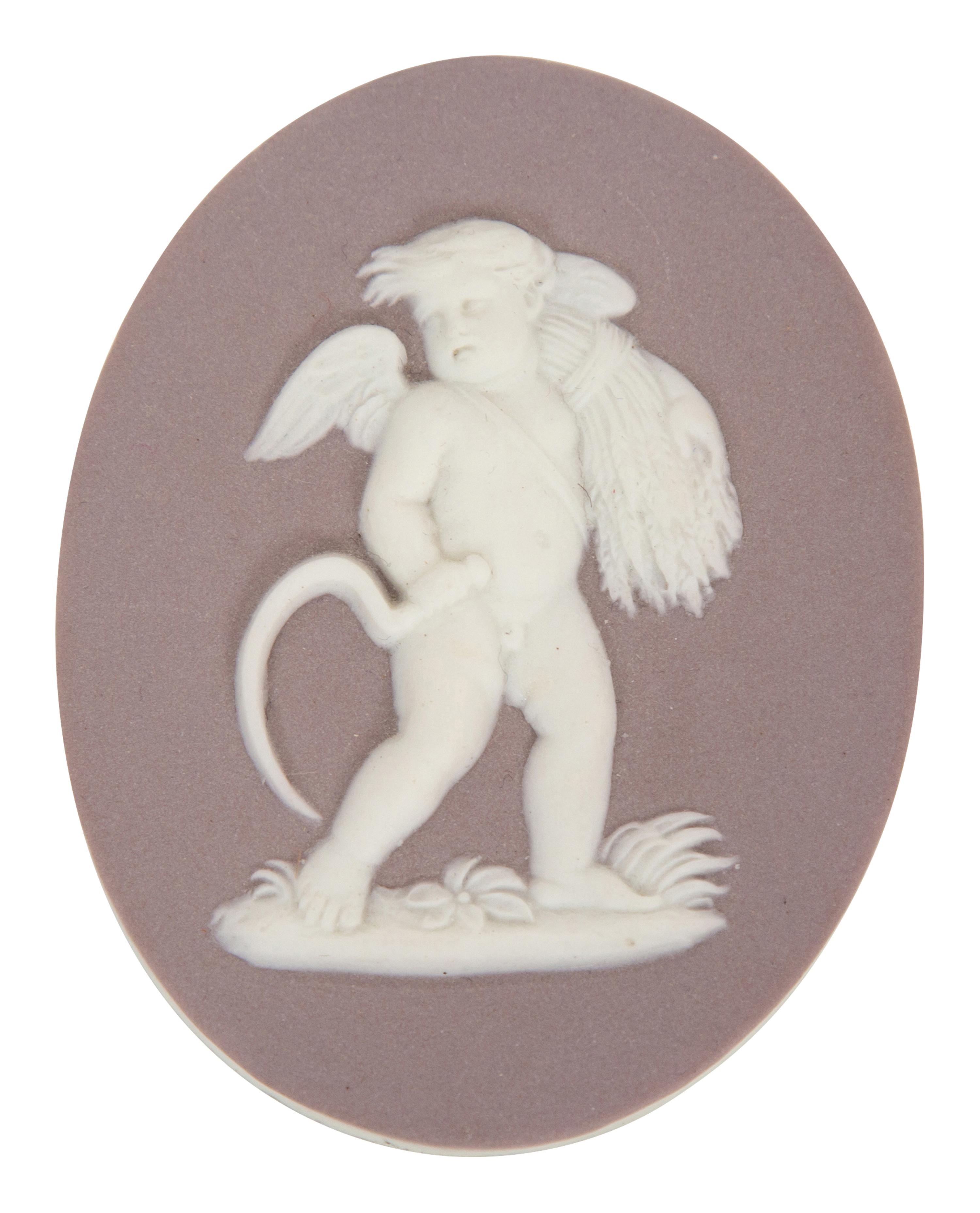 Seven Wedgwood Jasperware Oval Plaques