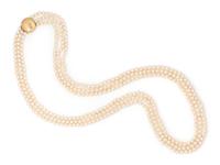 CULTURED PEARL NECKLACE