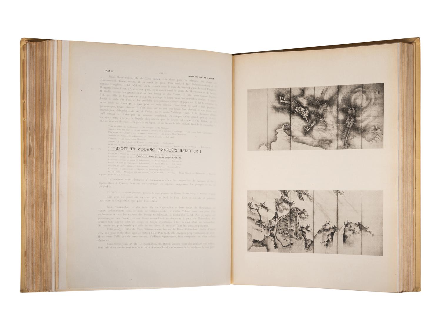 [JAPANESE ART--EARLY REFERENCE] A group of early reference works about Japanese Art, comprising: