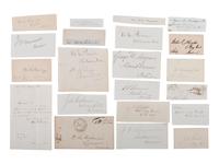 [CIVIL WAR]. Union officer signatures, Incl. Generals Webb, Butler, Terry, Miles, and O.O. Howard.