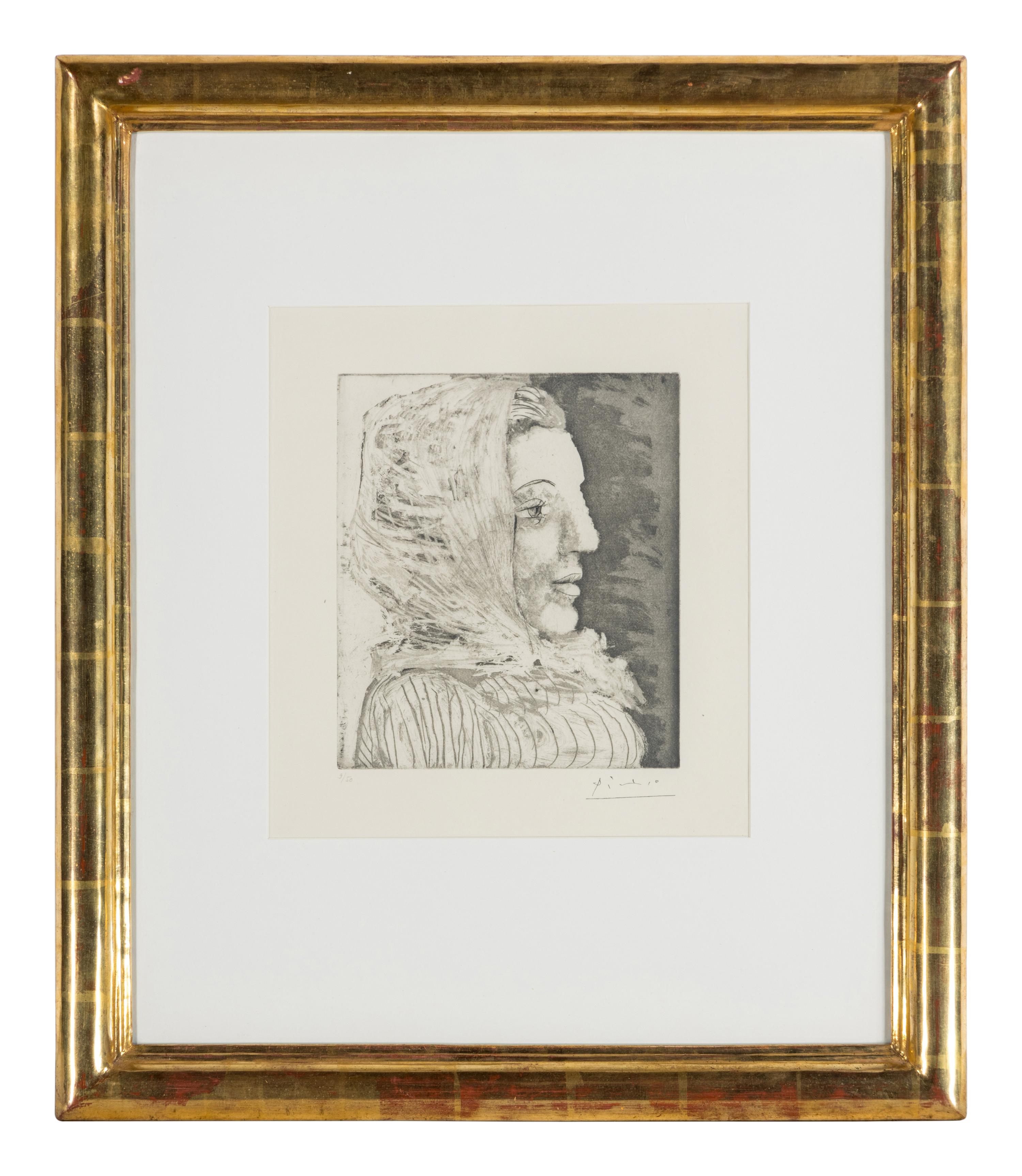 Buste de Femme avec Fichu , 1939