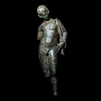 A Roman Bronze Narcissus or Dionysus