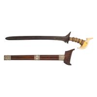 Large and Ornate Danganan Ceremonial Kris