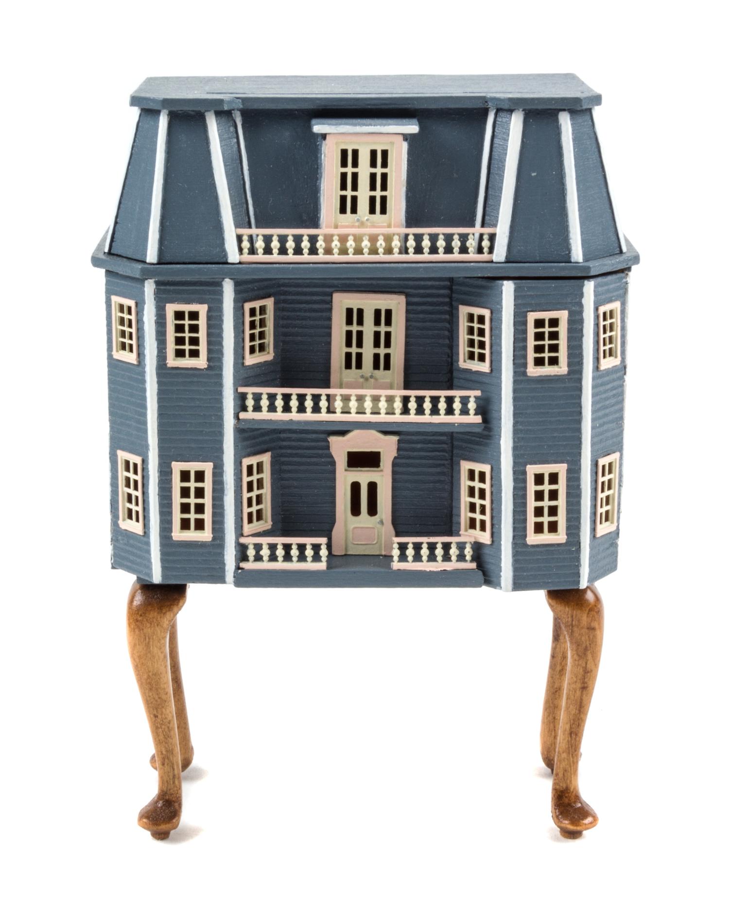 A Miniature Doll's House Height 4 1/2 x width 3 1/8 x depth 1 1/2 inches. — Norman Scott Nielsen, 1999