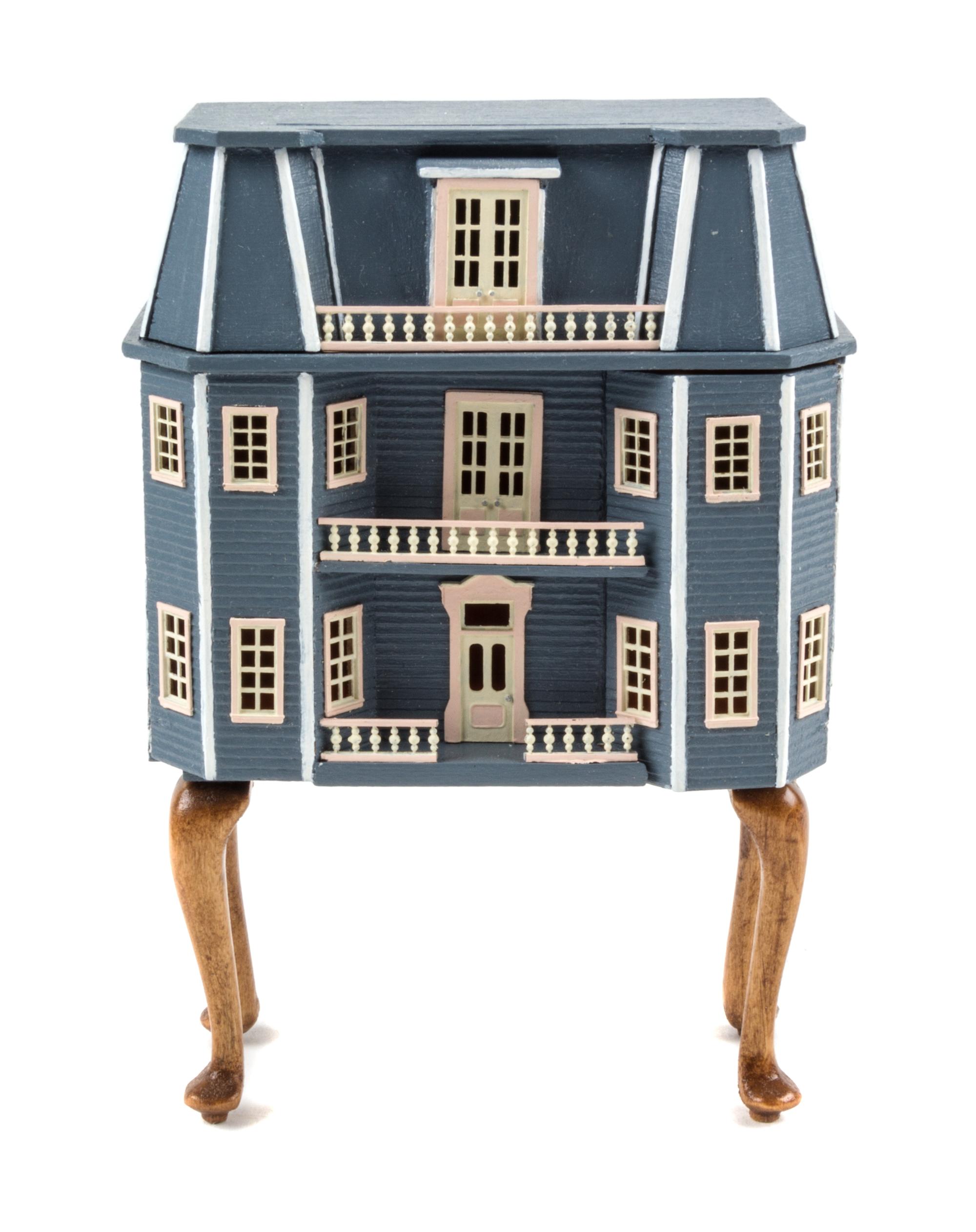 A Miniature Doll's House Height 4 1/2 x width 3 1/8 x depth 1 1/2 inches. — Norman Scott Nielsen, 1999