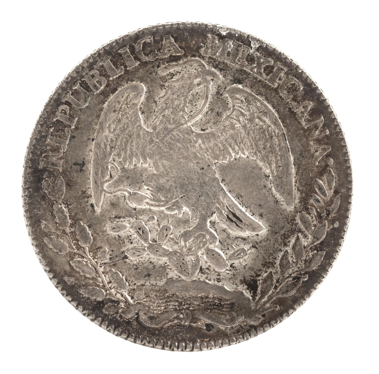 Mexico Republic (1863), Silver Eight Reals — Silver Eight Reals
