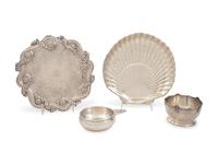 Four Silver Table Articles