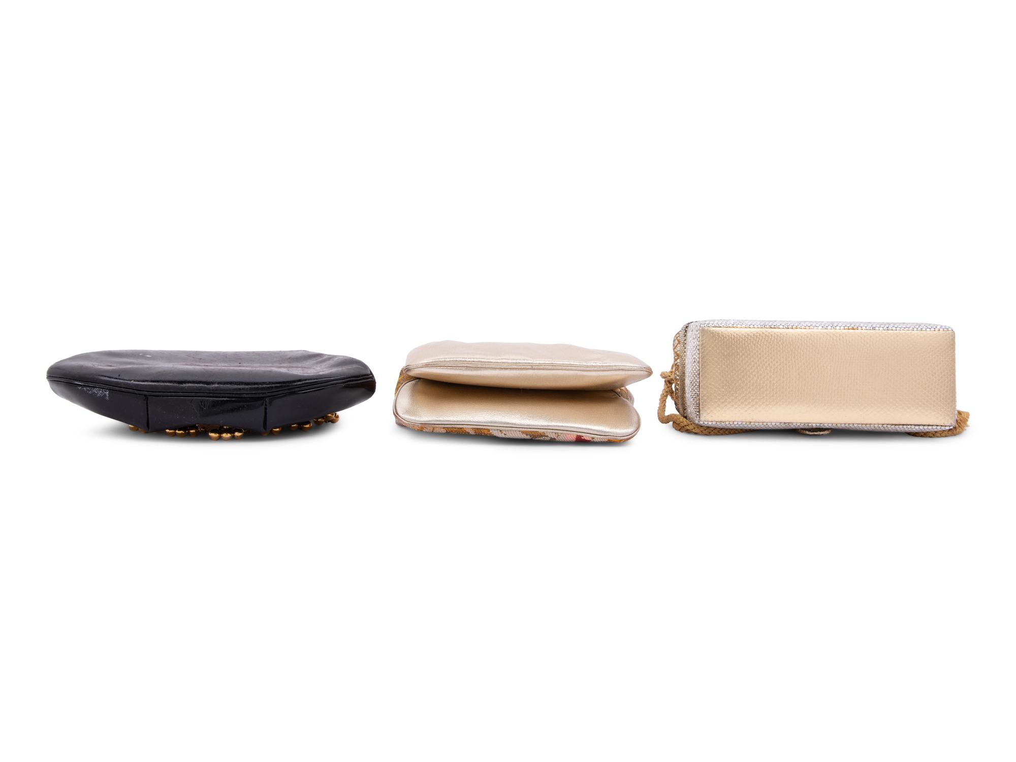 Three Judith Leiber Leather Bags