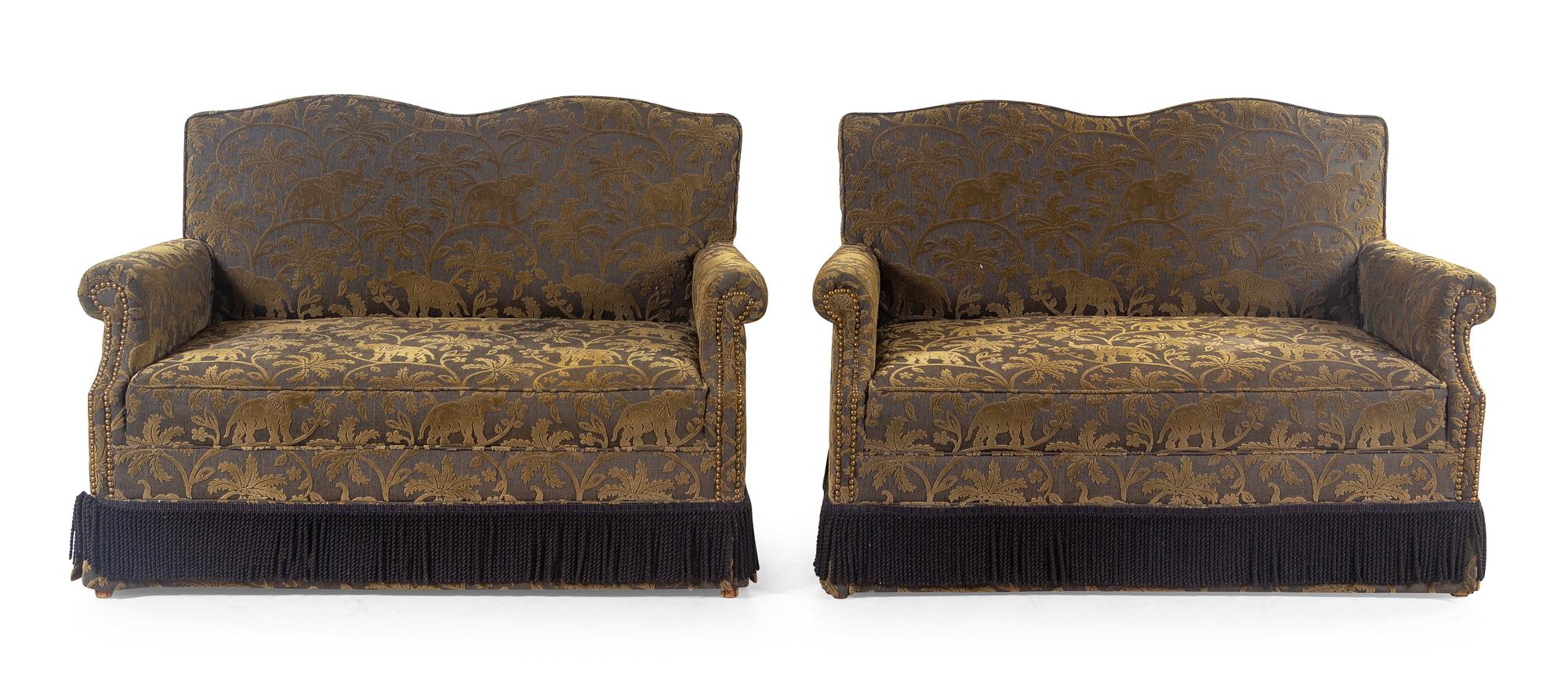 A Pair of Settees