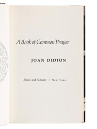 DIDION, Joan (1934-2021). A group of 5 works by Didion, ALL FIRST EDITIONS, comprising: