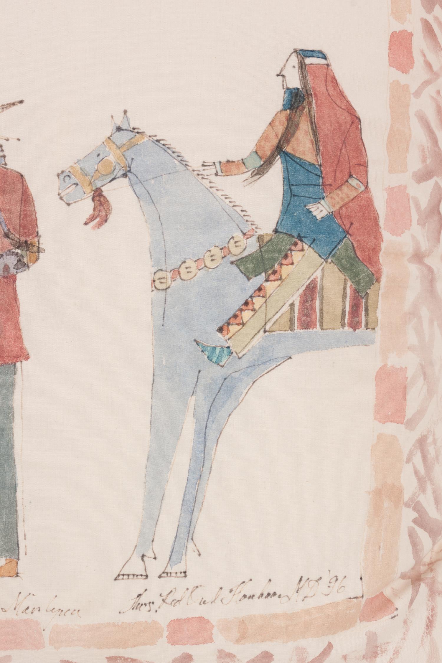 Lakota Courting Scene