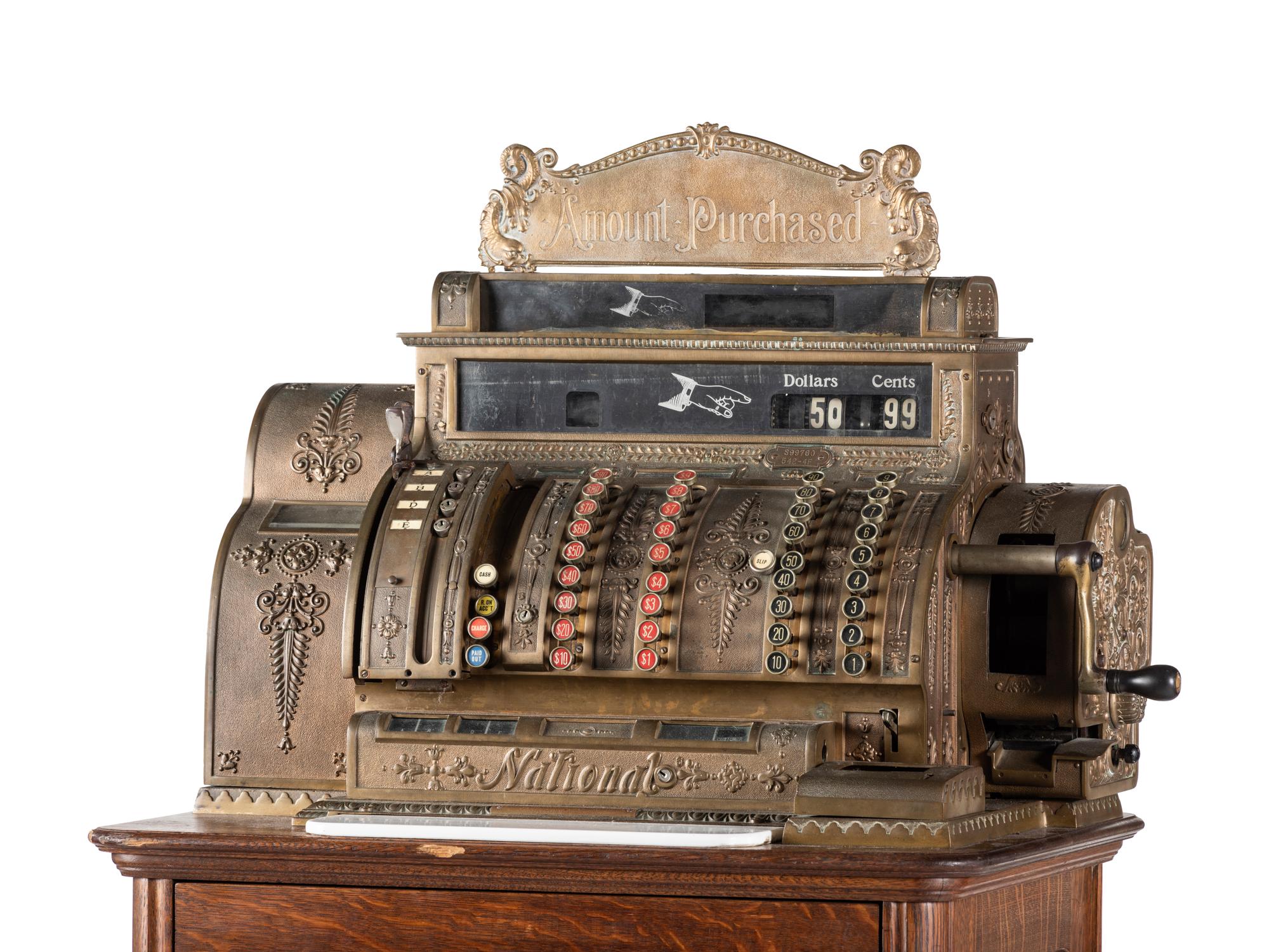 A National Cash Register , Floor Model 542-4F